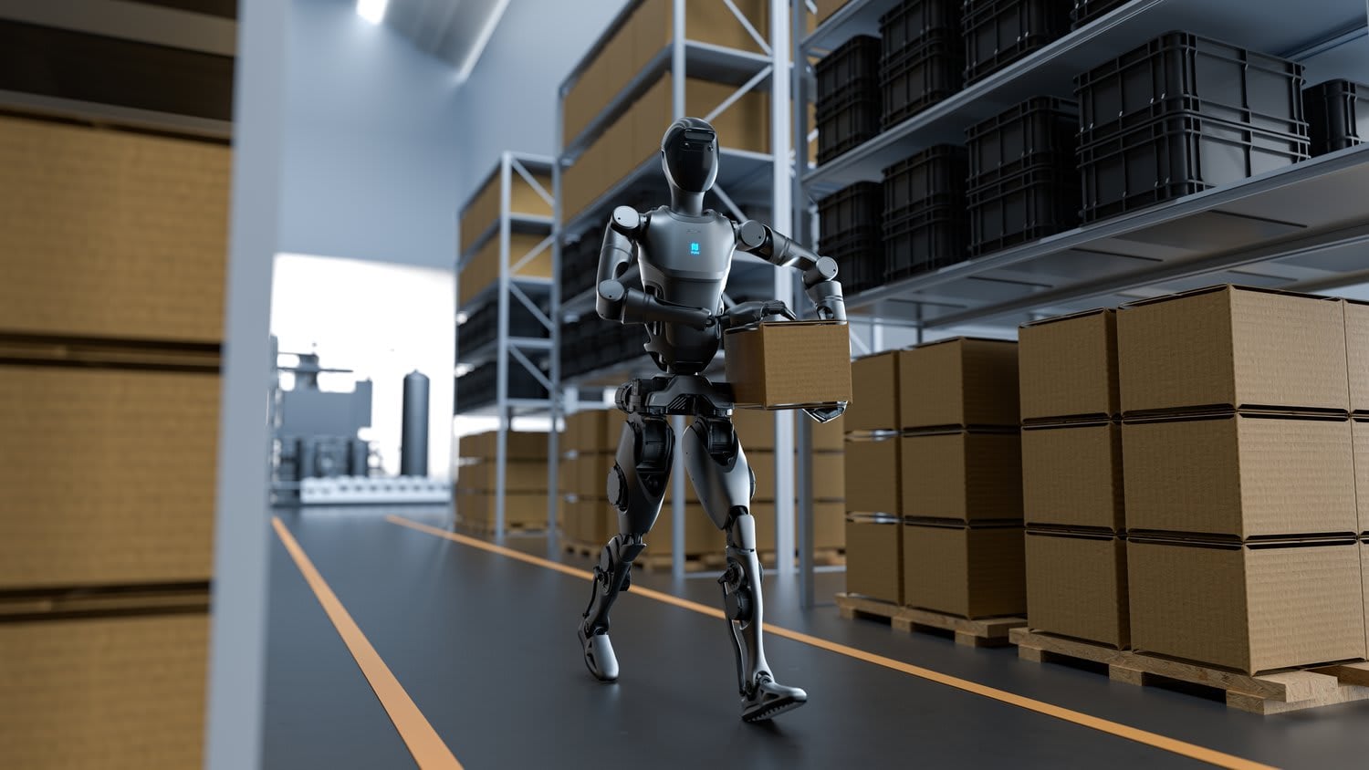 Pudu Robotics Pudu D9 humanoid robot