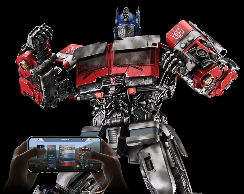 Robosen Robotics Optimus Prime Rise of the Beasts Signature Robot humanoid robot