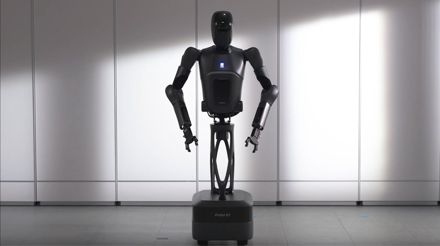 Pudu Robotics Pudu D7 humanoid robot